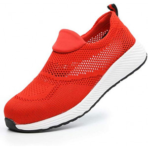 TICCOON Steel Toe Shoes Work Safety Shoes for Men and Women Lightweight Industrial & Construction Shoe